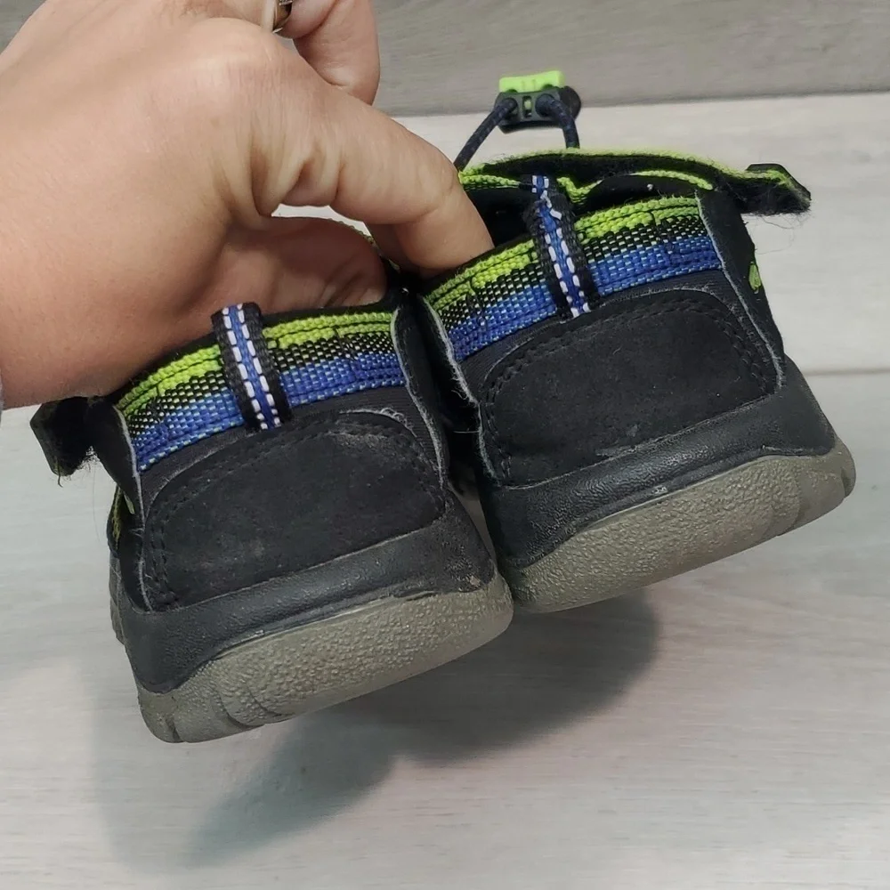 Keen Kids Boys Newport Outdoor Comfort Sandals Fisherman shoes sz 12 Toddler